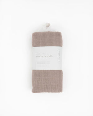 Little Unicorn Organic Cotton Muslin Swaddle Blanket / Driftwood