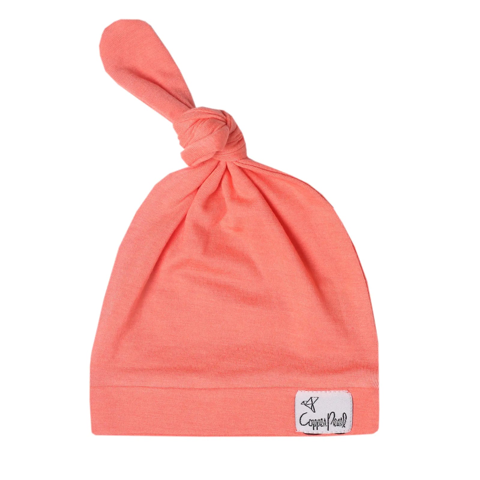 Copper Pearl Top Knot Hat / Stella