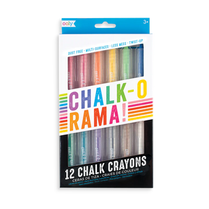 Ooly Chalk-O-Rama Dustless Chalk Crayons