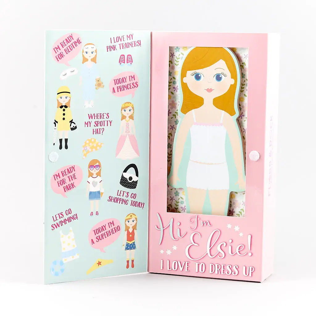 Floss & Rock Magnetic Dress Up Doll / Elsie