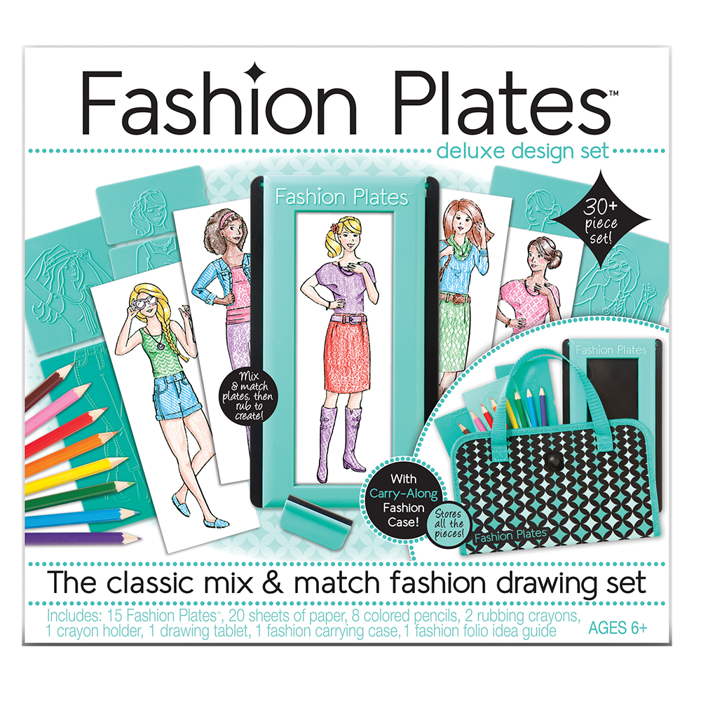 Fashion Plates Retro Remix Edition