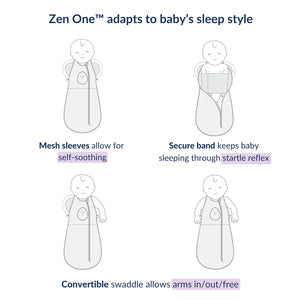 Nested Bean Zen One Classic Swaddle (TOG 1.0)
