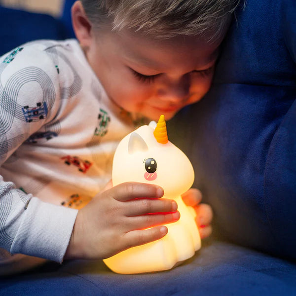 LumiPets LED Touch Night Light with Bluetooth Speaker / Unicorn