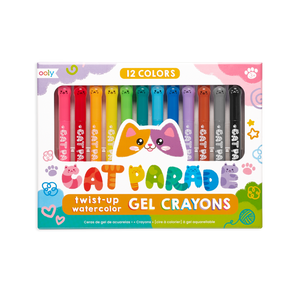 Ooly Cat Parade Gel Crayons