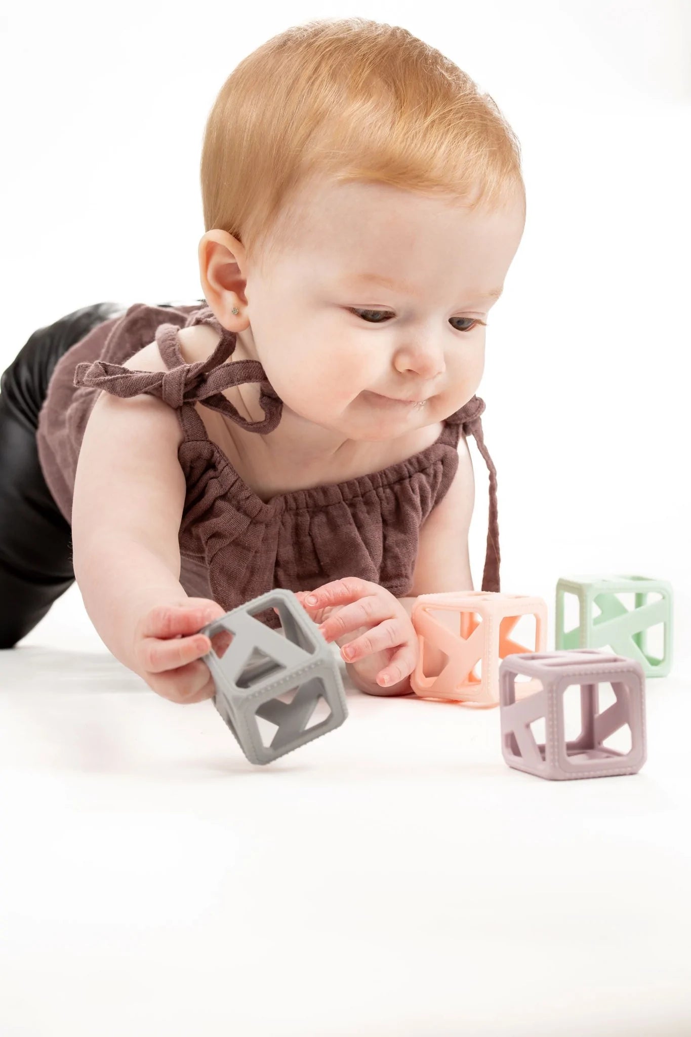 Stack N Chew Mini Cubes / Pastel