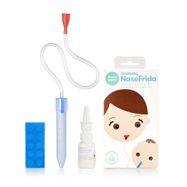 fridababy NoseFrida The Snotsucker Saline Kit