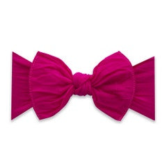 Baby Bling Classic Knot Headband / Fuchsia