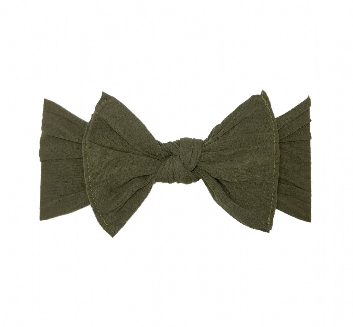 Baby Bling Classic Knot Headband / Army Green