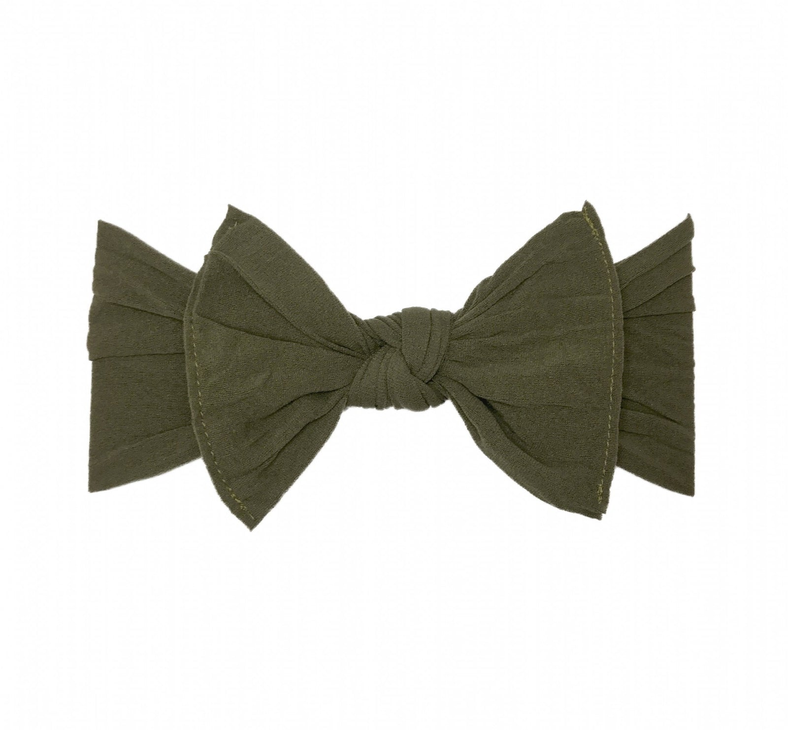 Baby Bling Classic Knot Headband / Army Green