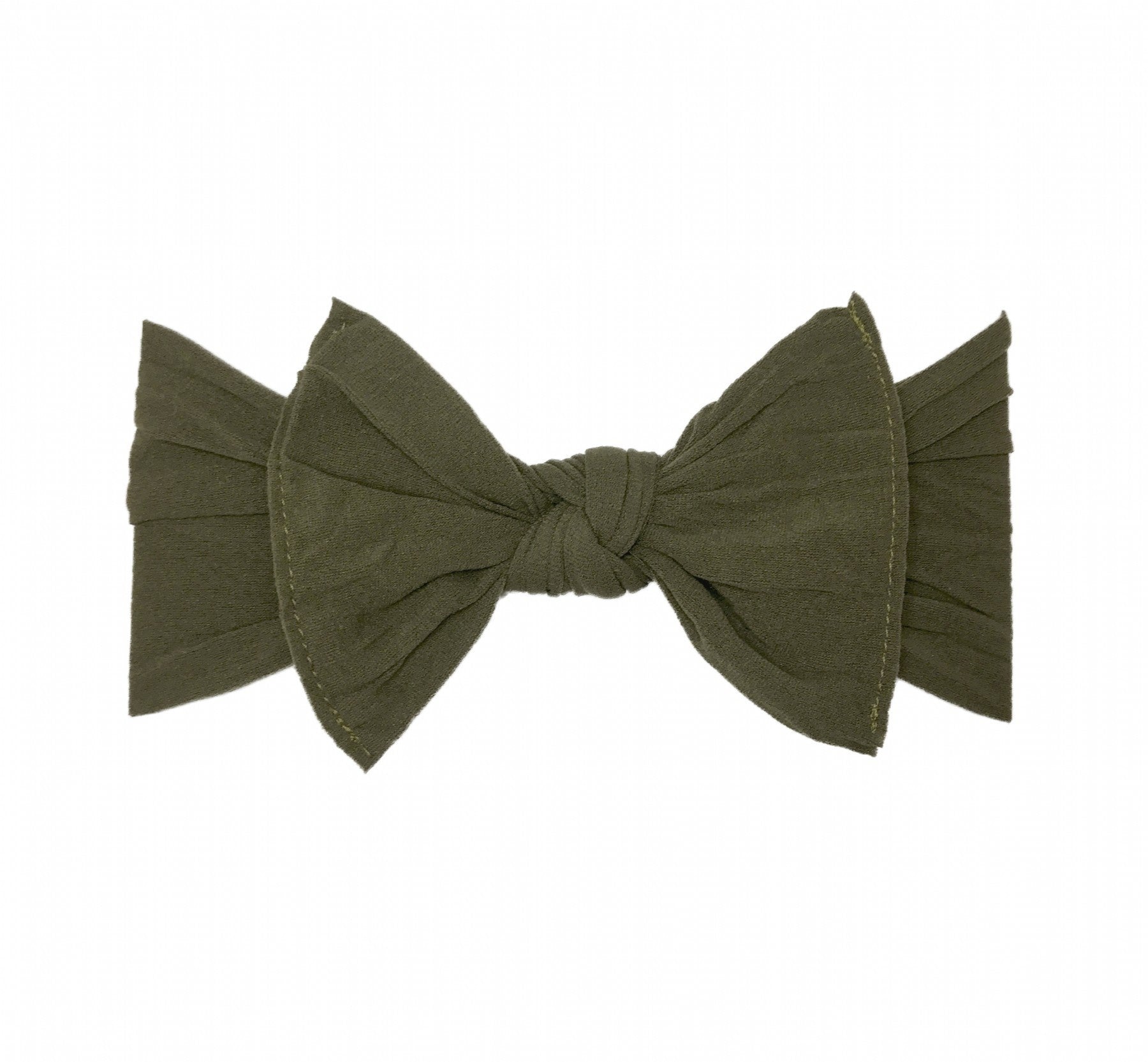 Baby Bling Classic Knot Headband / Army Green