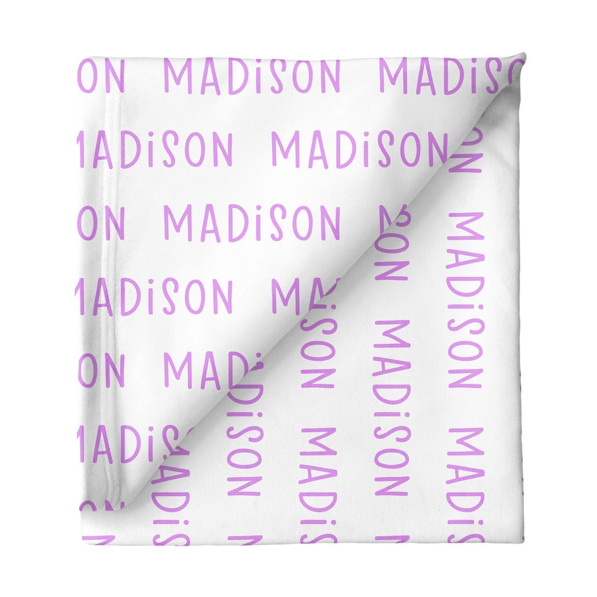 Personalized Stretchy Blanket 30"x40" | Repeating Name