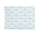 Sugar + Maple Personalized Changing Pad Cover | Rainbow Blue