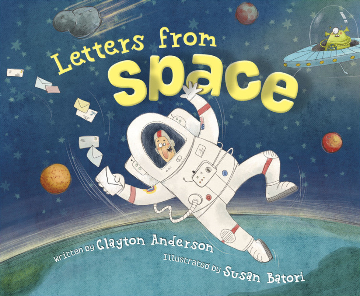 Letters from Space Hardcover Book