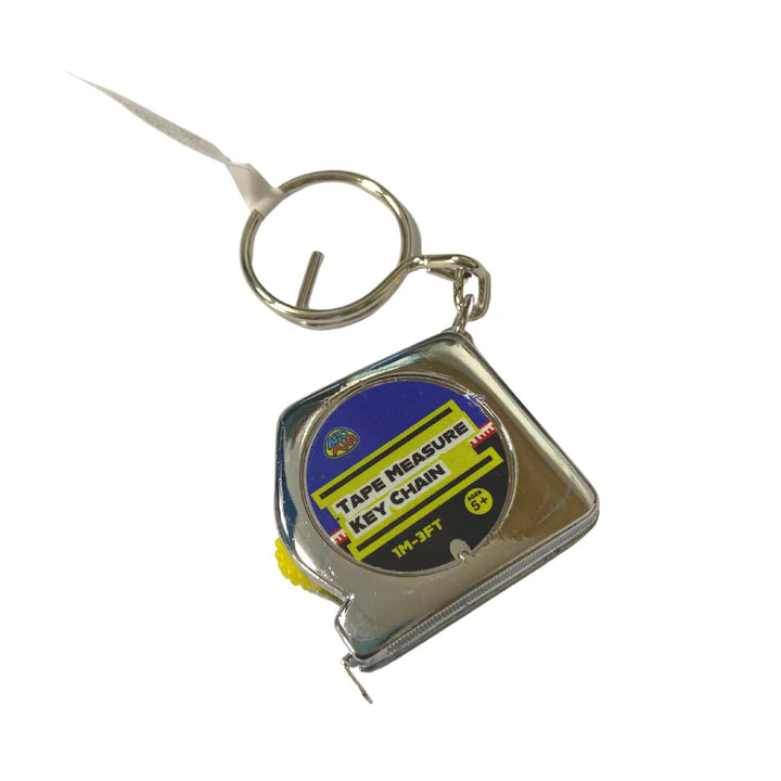 Tiny Tape Measure Keychain