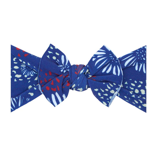 Baby Bling Printed Knot Headband / Firework