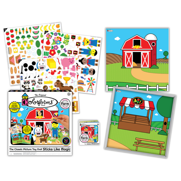 Colorforms Picture Playset / Farm