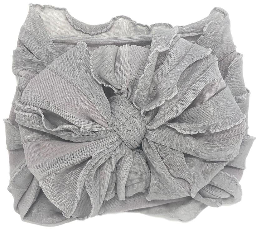 Ruffle Headband - Sterling