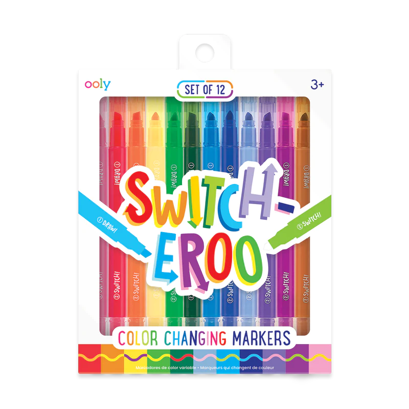 Ooly Switch-eroo! Color-Changing Markers Set