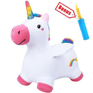 Bouncy Pals Bouncy Unicorn Ride On Toy