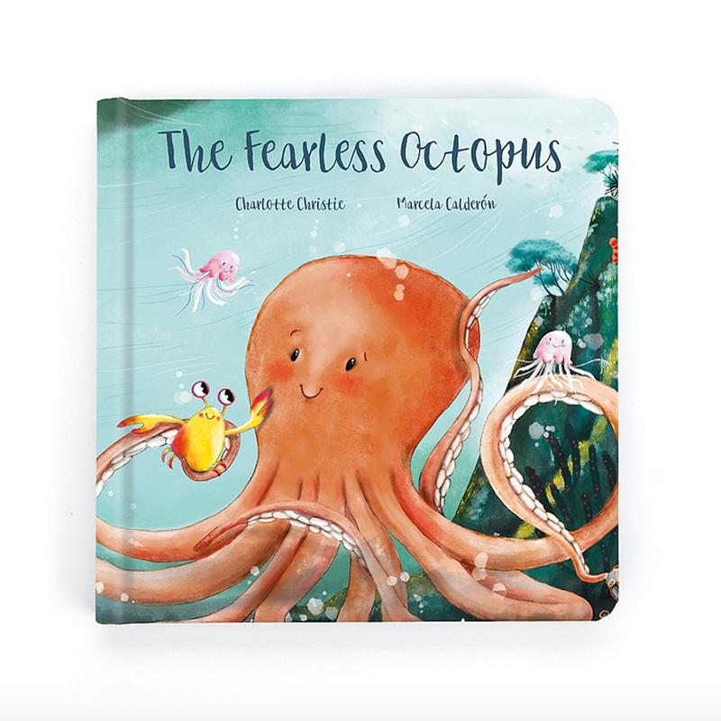 Jellycat The Fearless Octopus Book***
