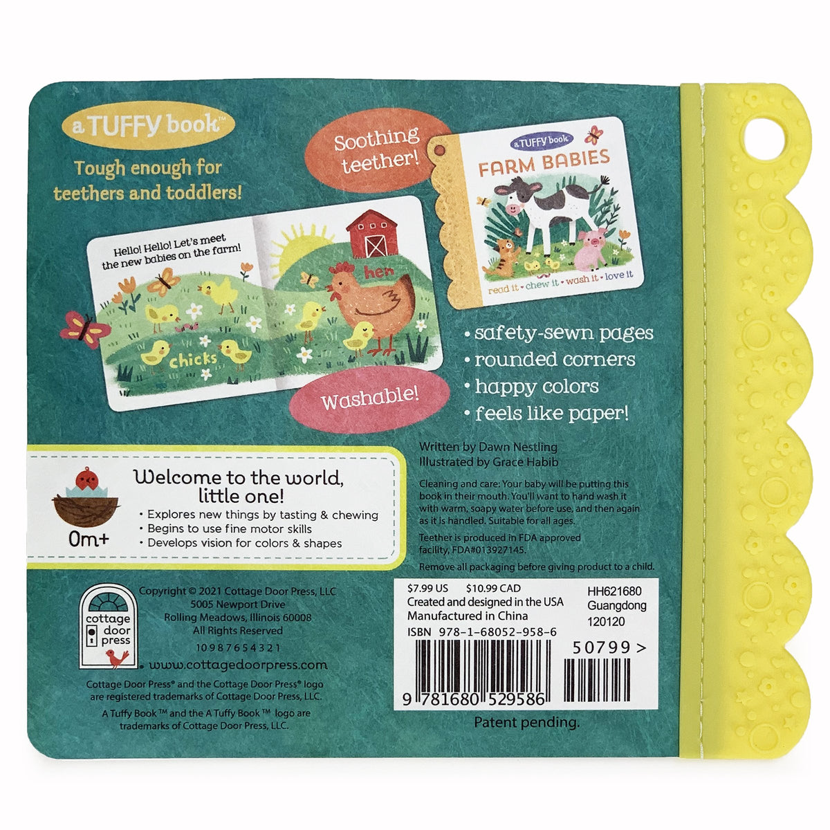 Tuffy Chew-Proof Book: Farm Babies