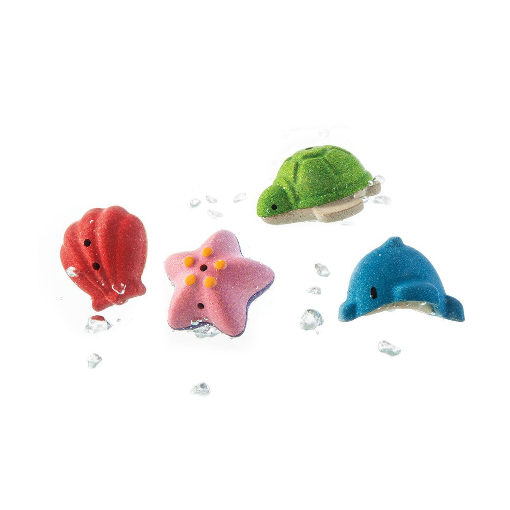 PlanToys Sea Life Bath Toy Set