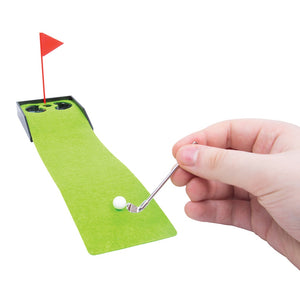 Probably the World's Smallest Mini Golf