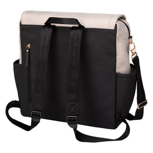 Petunia Pickle Bottom Boxy Backpack / Sand/Black