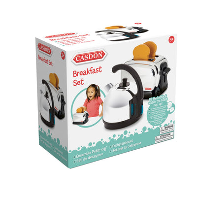 Pretend Play Breakfast Toaster & Kettle Set