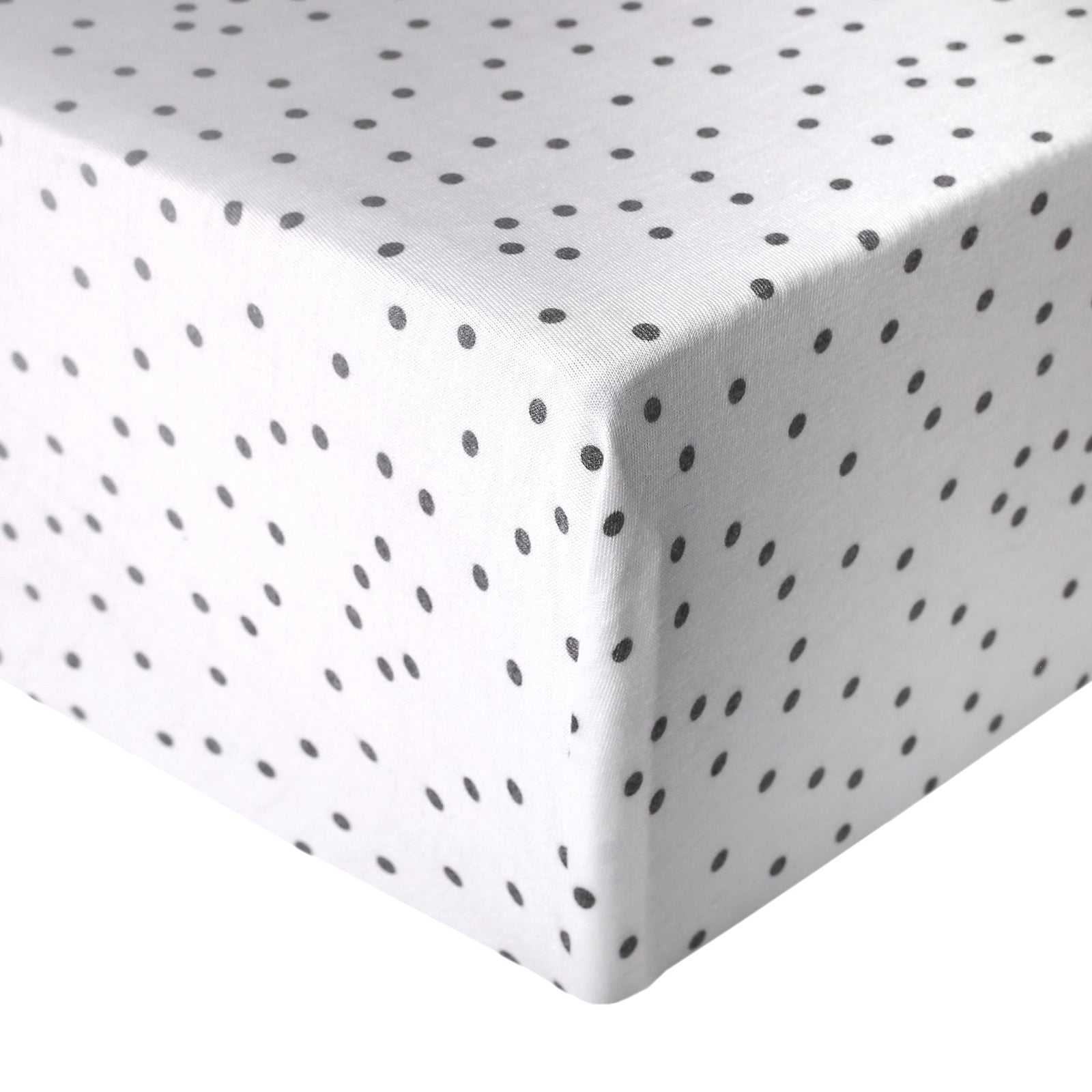 Copper Pearl Premium Knit Fitted Crib Sheet / Willow