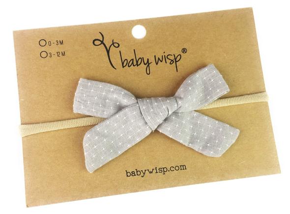 Baby Wisp Starlite Headband / Grey