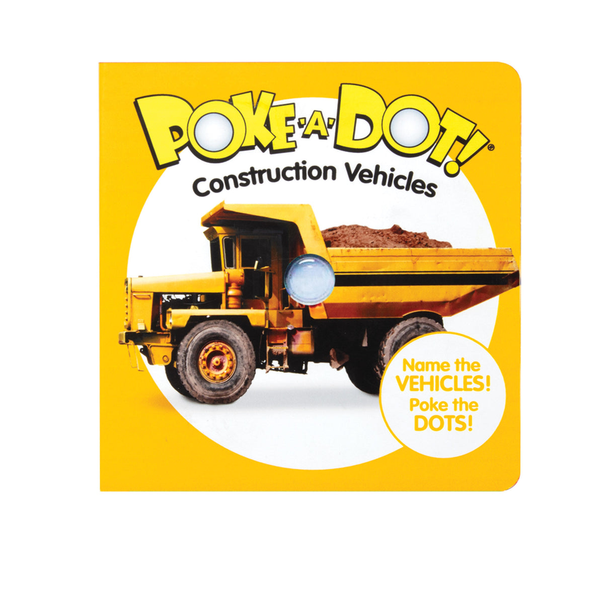Melissa & Doug Poke-A-Dot Book: Construction Vehicles