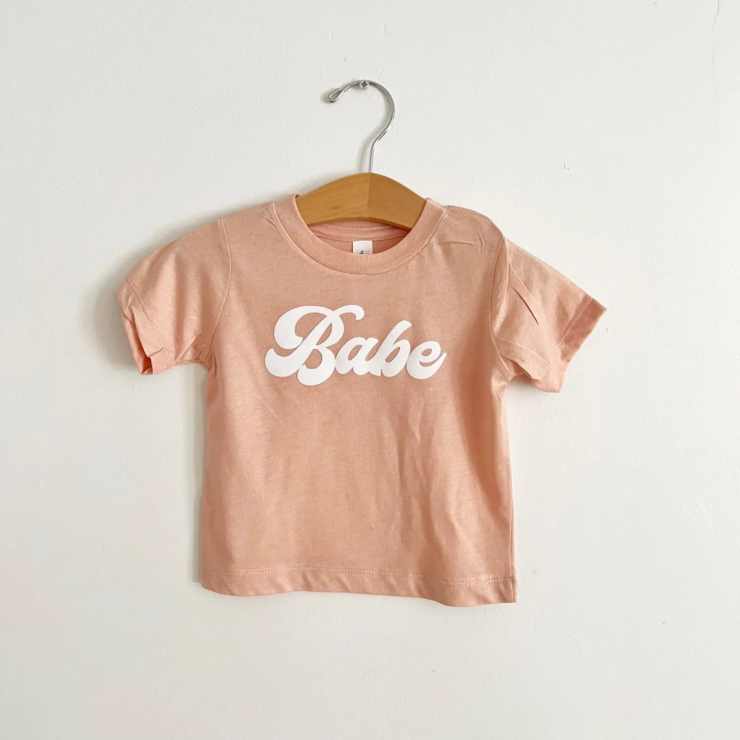 Babe Tri-Blend Tee / Peach***