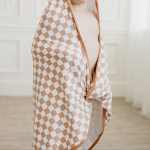 Copper Pearl Premium Knit Hooded Towel / Rad