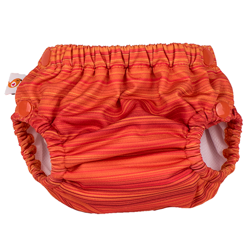 Smart Bottoms Lil' Swimmer Cloth Swim Diaper / Horizon*** - Large (30-50lbs)