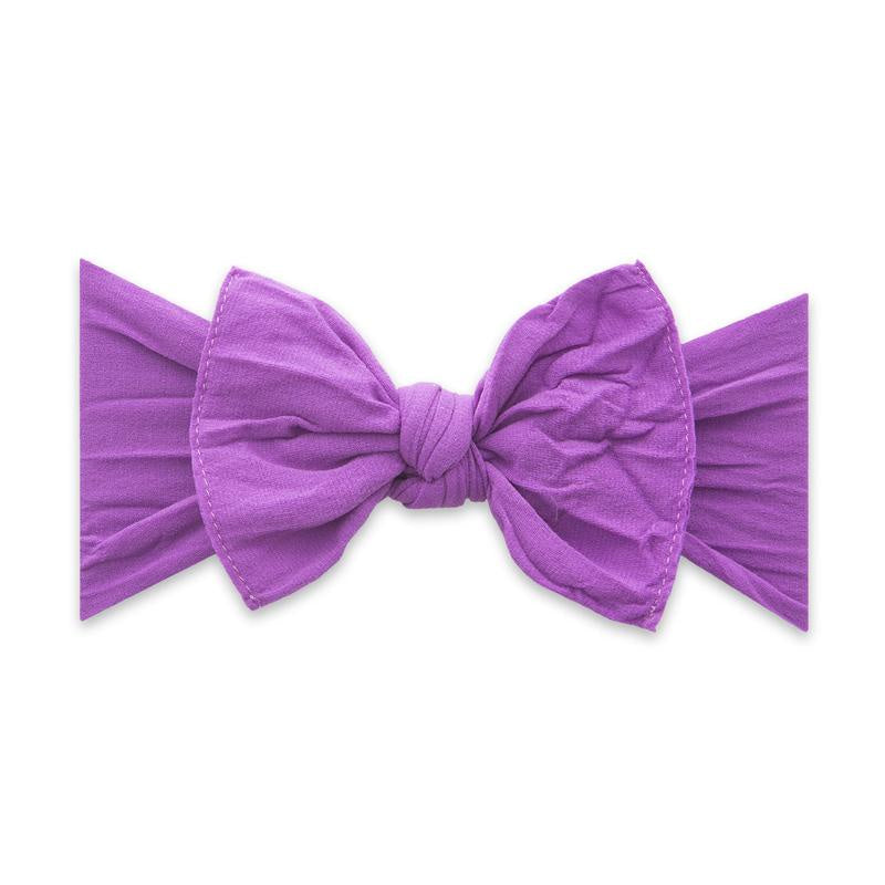 Baby Bling Classic Knot Headband / Grape