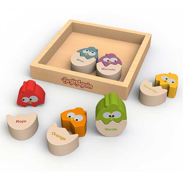 Begin Again Color'n Bilingual Eggs