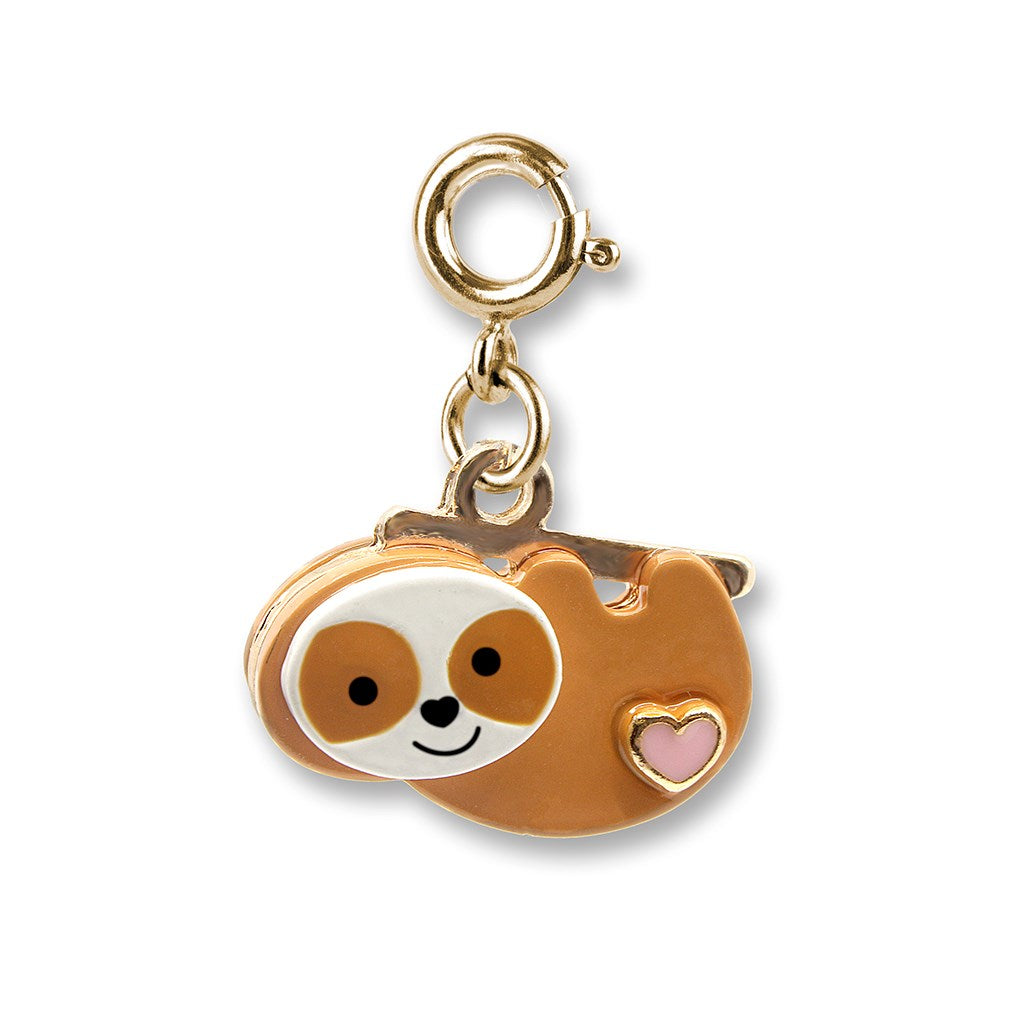 Charm It! Gold Sloth Charm