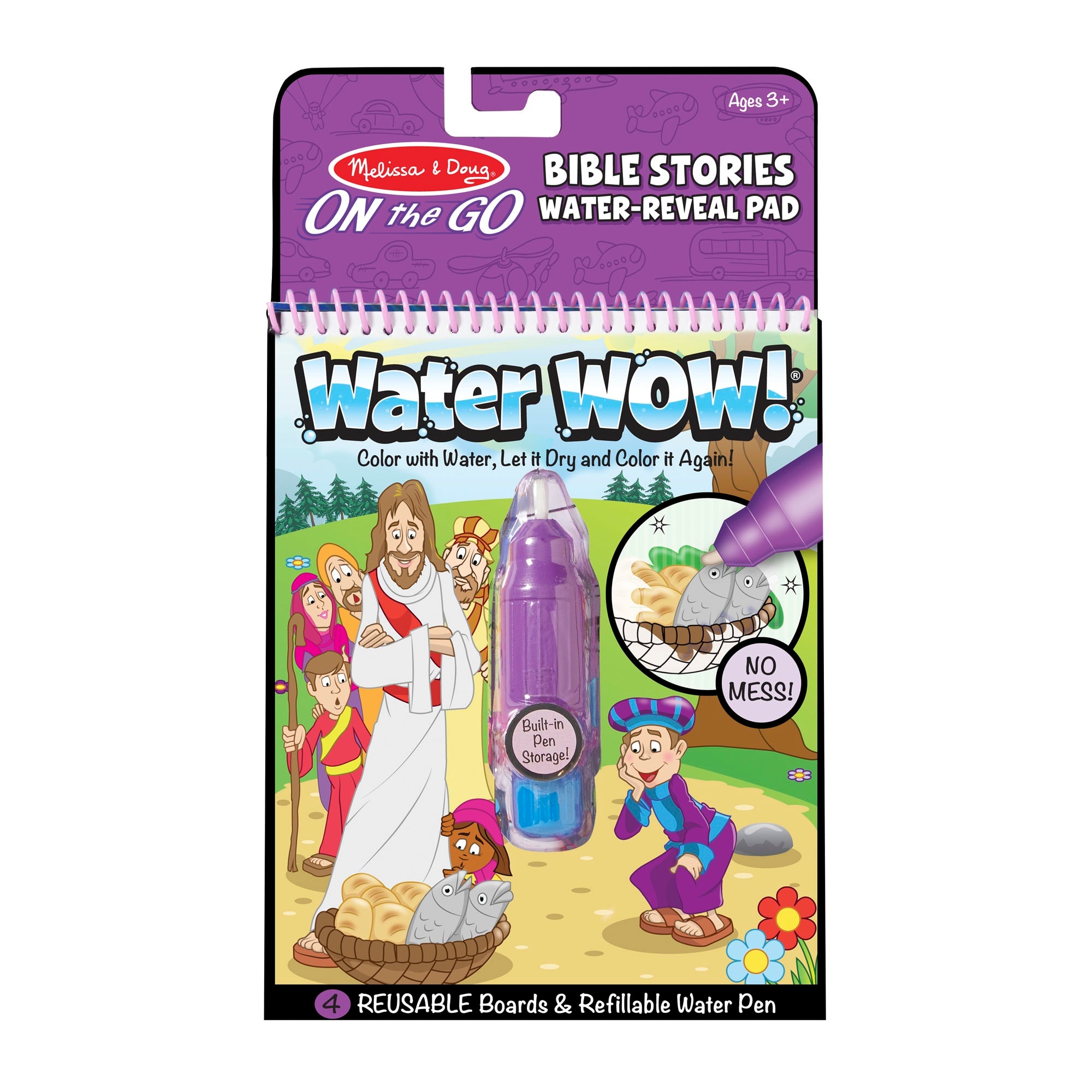 Melissa & Doug Water Wow! On The Go Water-Reveal Pad / Bible Stories