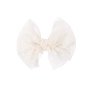 Baby Bling Tulle FAB Clip / Oatmeal