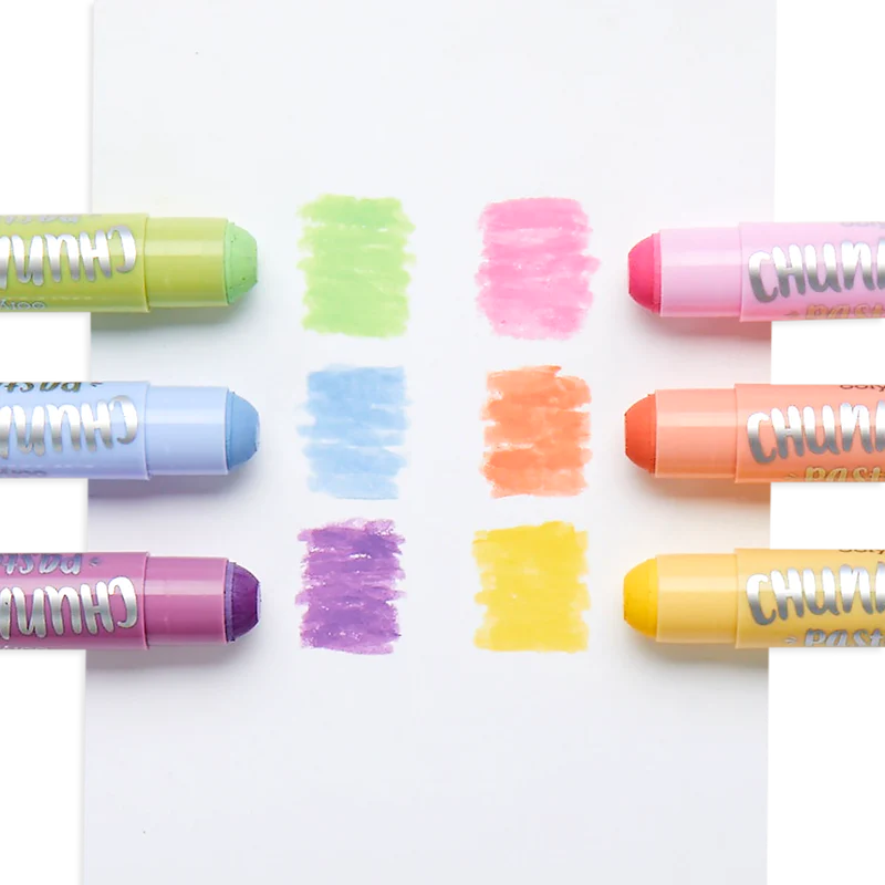 Ooly Chunkies Paint Sticks 6 Pack / Pastel