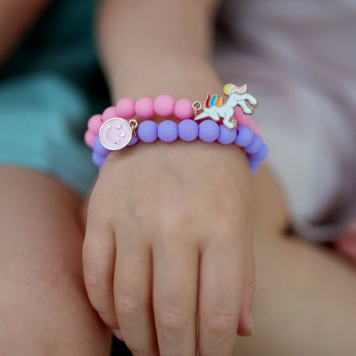 Pretty Pastel Soft Touch Bracelet Set