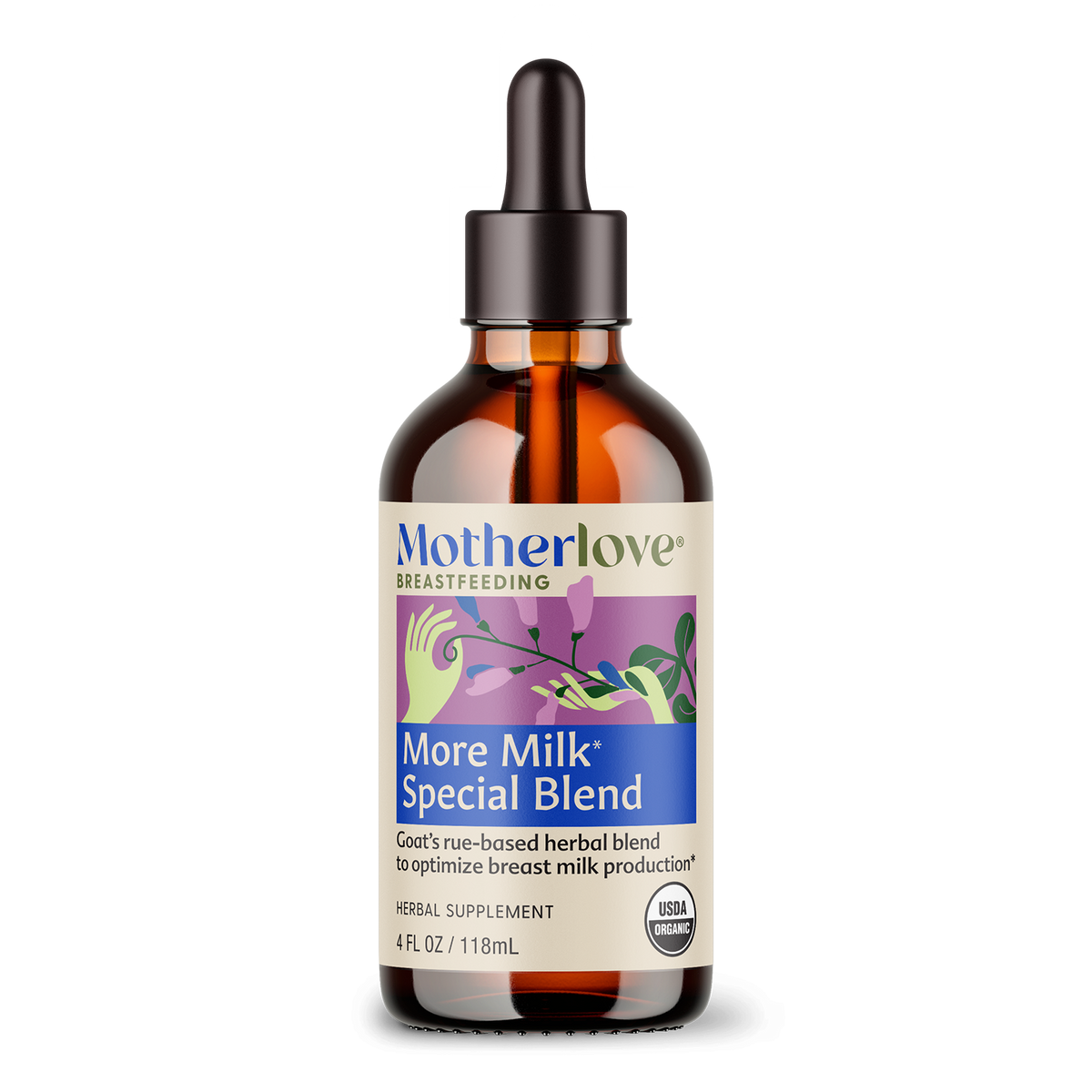 Motherlove Breastfeeding More Milk Special Blend Traditional Tincture