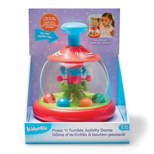 Kidoozie Press 'N Tumble Activity Dome / Red
