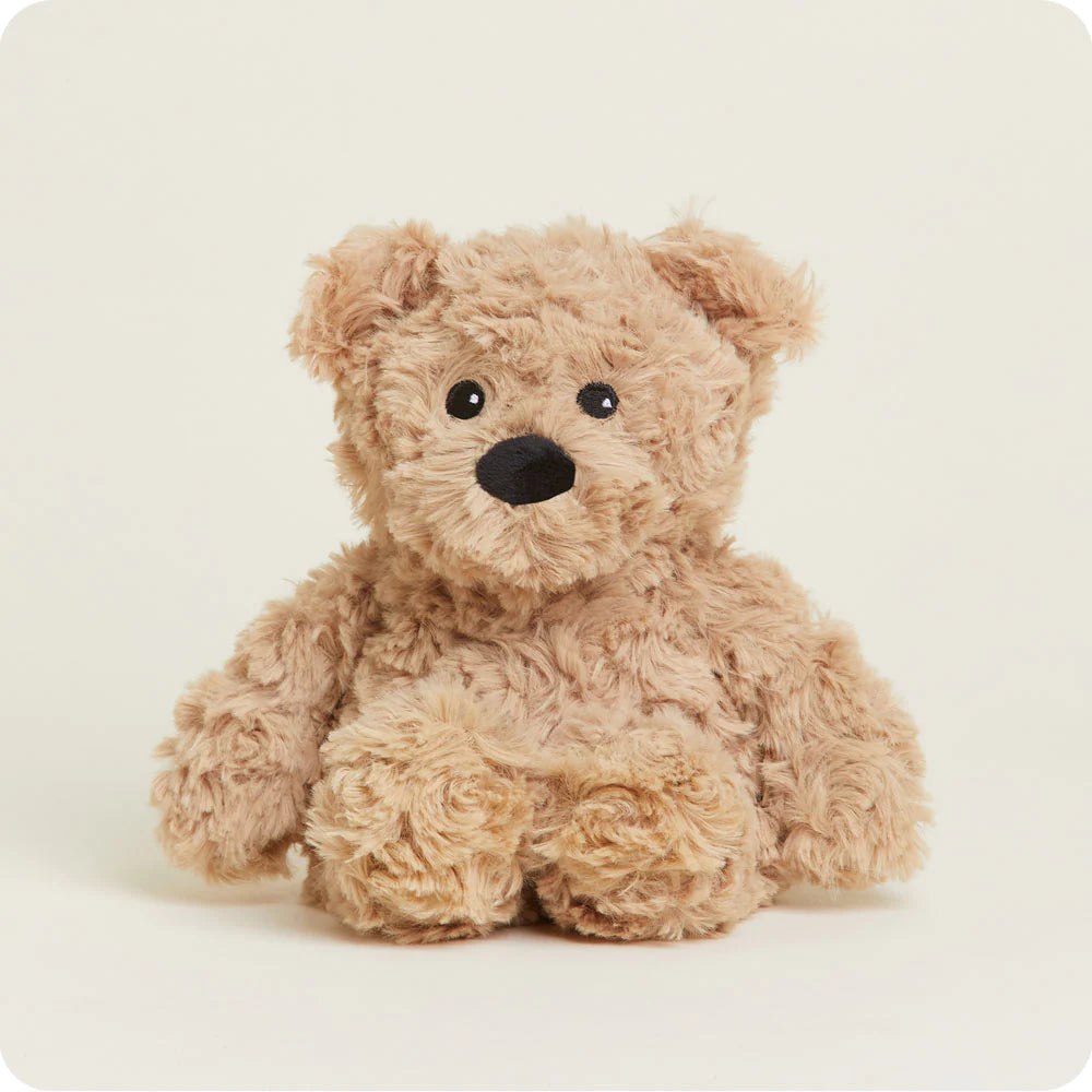 Warmies Cozy Plush Junior Brown Curly Bear