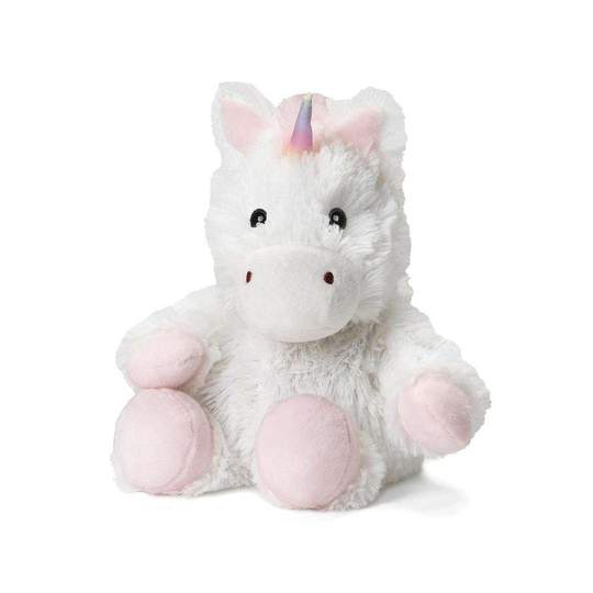 Warmies Cozy Plush Junior White Unicorn