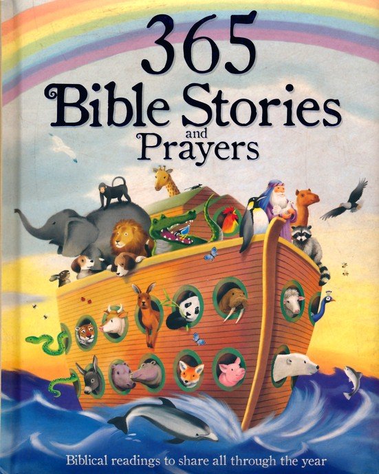 365 Bible Stories and Prayers Hard Cover Book