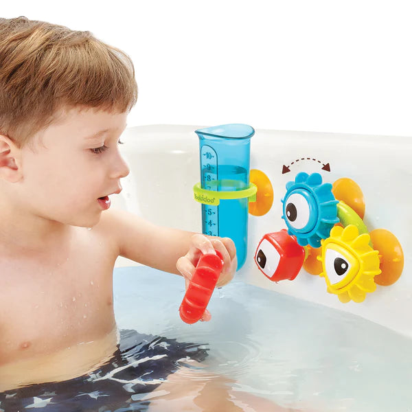 Yookidoo Spin 'N' Sort Water Gear Bath Toy Set
