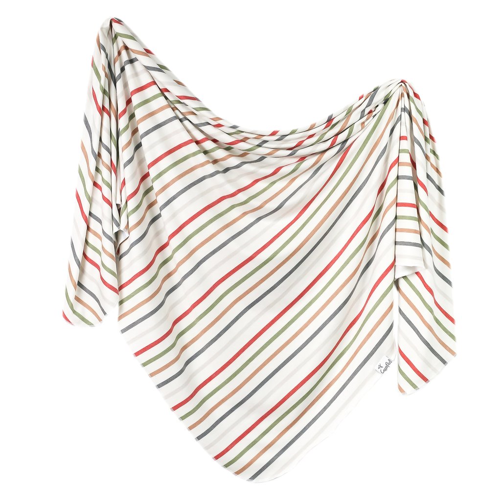 Copper Pearl Knit Swaddle Blanket / Linus