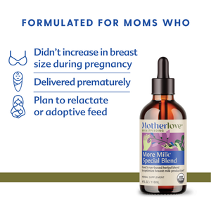 Motherlove Breastfeeding More Milk Special Blend Traditional Tincture